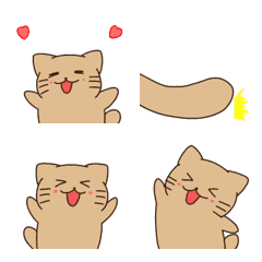 Emojis that convey your cat is feelings