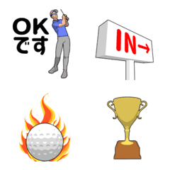 Golf Pictograms Emoji