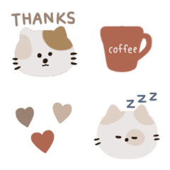 simple and cute cats.