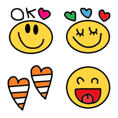 (Various emoji 565adult cute simple)