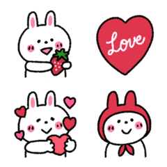 Cute healing rabbit 6  Love (resale)