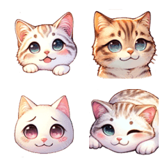 Happy Cat Emojis