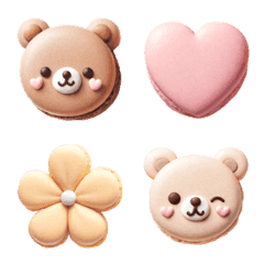 cute macaron emoji