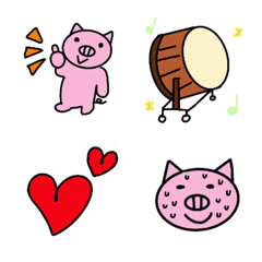 Pig percussion instrument
