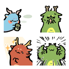 Moving maromayu dragon emoji