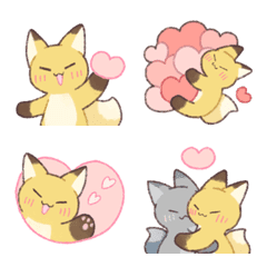 Cheerful fox Emoji 5