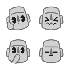Stone Head Emoji