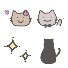 animated emoji of cats