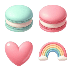 Macaron Pop Emoji