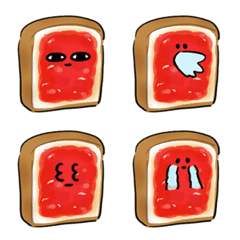 simple jam toast Daily conversation
