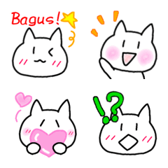 Mata kucing yang sederhana Emoji