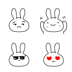 "Rabbit emoji"
