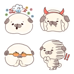 Pug everyday emoji 8