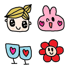 (Various emoji 575adult cute simple)