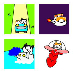 Cat and animal animation emoji