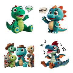 MainanBoneka Dinosaurus Lucu yang Lembut