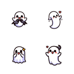 Cute Ghostly Buddies