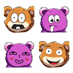 小熊寶寶 Emoji 表情包！Part4