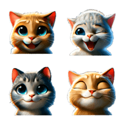Cute CG Cat Emojis