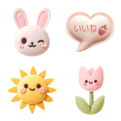 Girly fluffy emoji 02