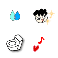 絵文字で感嘆語、記号