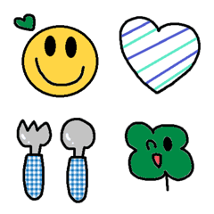 (Various emoji 582adult cute simple)