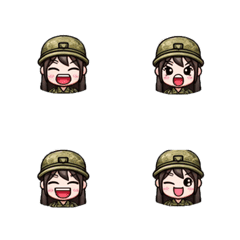 Cute army girl 3