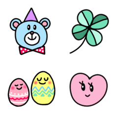 Cute and Colorful Emoji 1