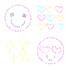 Neon colored Flashing Emoji(8)