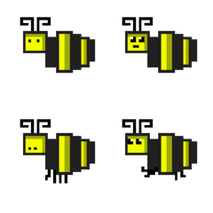 I Am Cute Pixel Bee