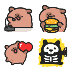 Baby capybara animated emoji 6