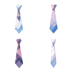 Different colored neckties