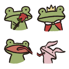 一隻綠色的青蛙-新
