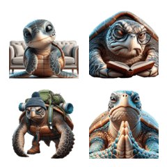 a humanic sea turtle Emoji
