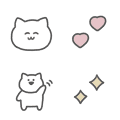 Loose and cute cat emoji !