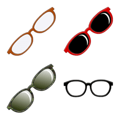 Glasses and Sunglasses Emoji revised 2