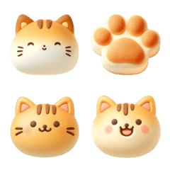Cat Bread Cute Emoji