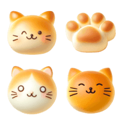 Cat Bread Charming Emoji