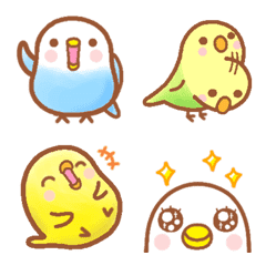 Chubby Budgie Emoji