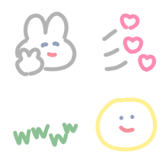 handwritten cute emojis 23