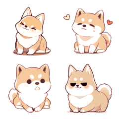 Shiba inu emoji No.1