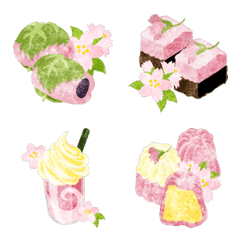 Sweet Sakura Emoji 2024