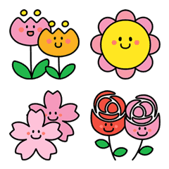 The funny face animation [ plants ]