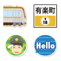 埼玉〜東京 金と茶の地下鉄と駅名標