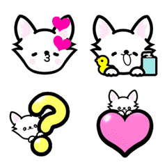 love white chihuahua moving emoji