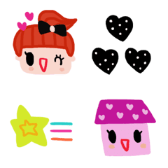 (Various emoji 602adult cute simple)