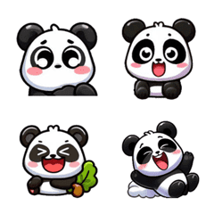 表情篇 - 可愛熊貓