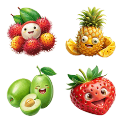 Delicious Mixed Fruit (Emoji) 2