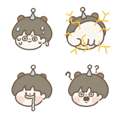 Lubyyang bear boyfriend emoji3
