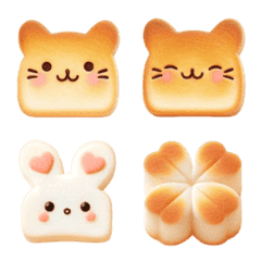 Cat toast Emoji2 (spring)